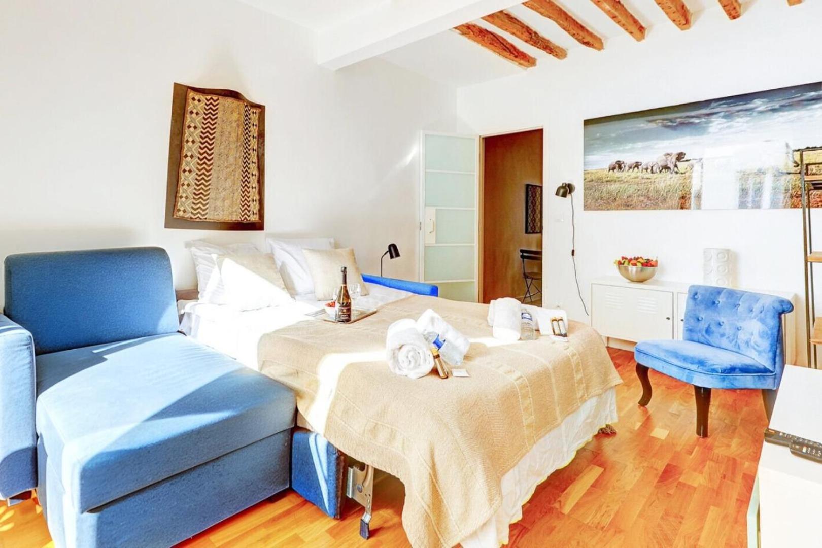 Bluestay 284 - Superbe Appartement Dans Le Marais Párizs Kültér fotó
