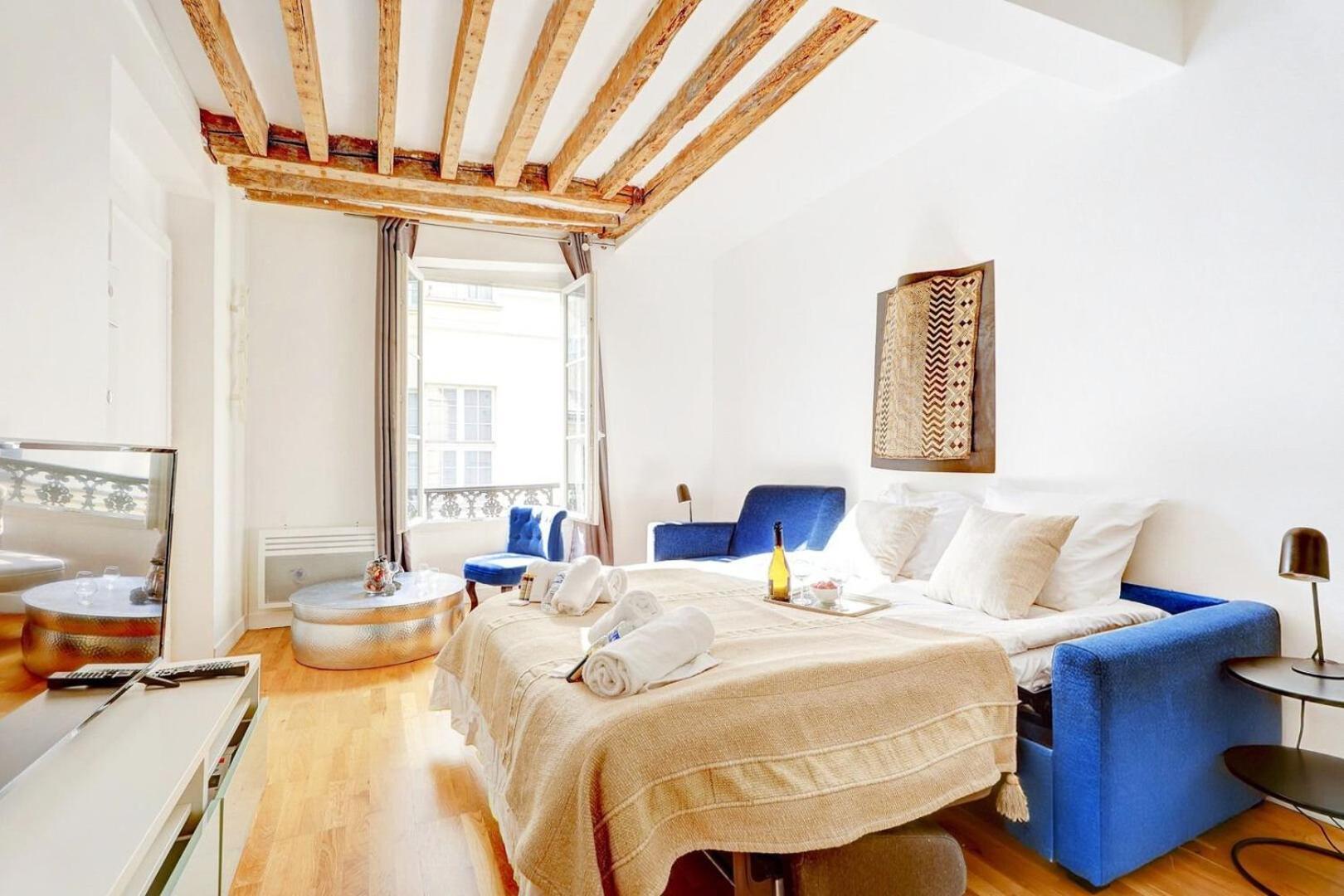 Bluestay 284 - Superbe Appartement Dans Le Marais Párizs Kültér fotó